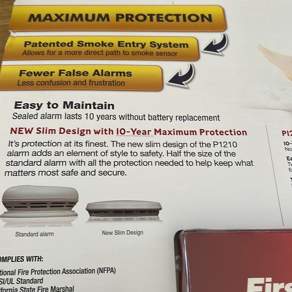 FIRST ALERT ⭐️ smoke & fire alarms - Picture 3 of 5